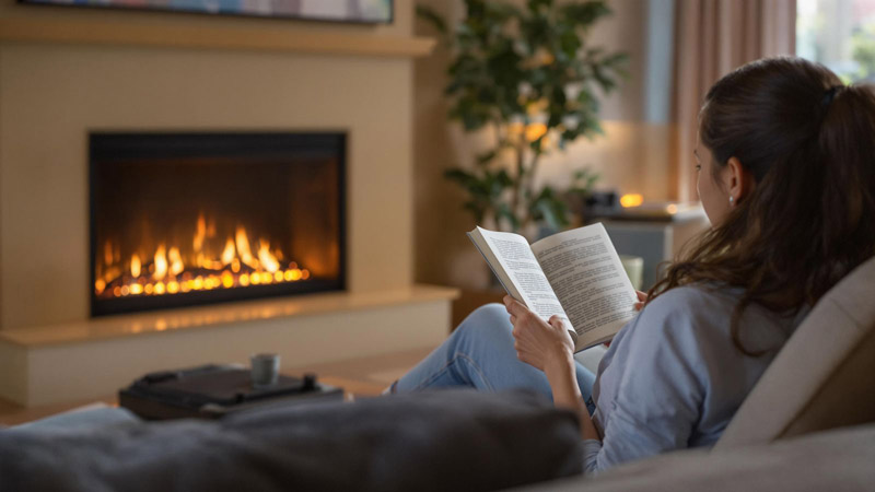 Cheminées pour une atmosphère chaleureuse
