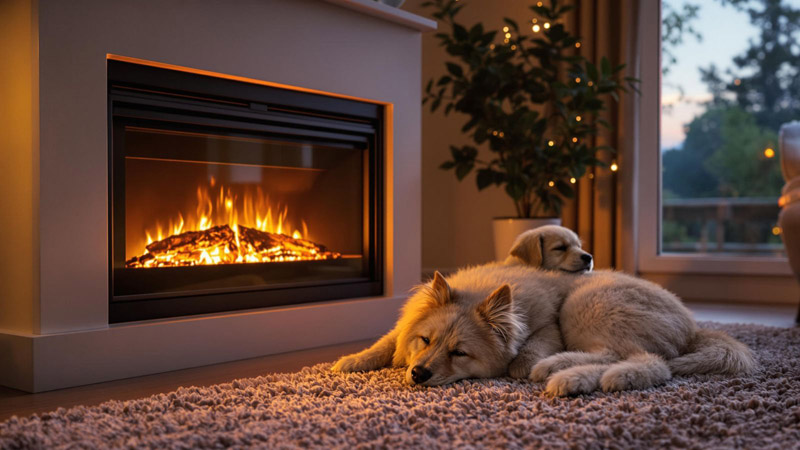 Inserts électriques pour une atmosphère relaxante